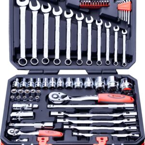 HARDEN 77 Piece ½” & ¼” Drive Socket Set - Premium Hardware from HARDEN - Just R 2499! Shop now at Securadeal