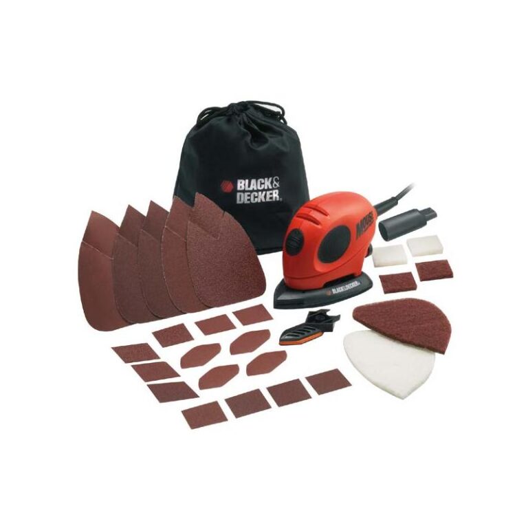 BLACK & DECKER 55W Mouse™ Sander with 15 Accessories ( Cord Attached ) - Premium Hardware from BLACK & DECKER - Just R 500! Shop now at Securadeal