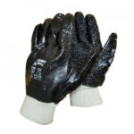 Pioneer Gloves Black Chip Palm Knit Wrist Grip and Abrasion Resistant Large   Premium Gloves from Pioneer   Just R 39 Shop Now at Securadeal
