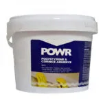 Powr Polystyrene Adhesive Bucket 5kg   Premium Adhesives Sealants  Tapes from Powr