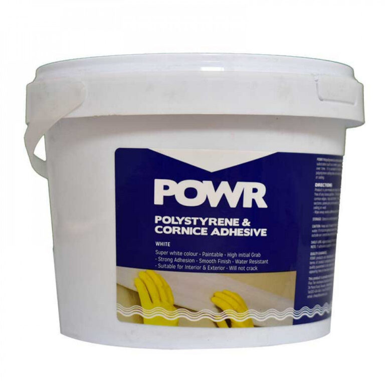 POWR Polystyrene Adhesive Bucket 5kg - Premium Hardware Glue & Adhesives from Securadeal - Just R 252! Shop now at Securadeal