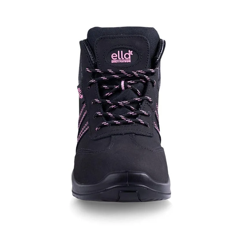 Jasmine Nubuck Ella Ladies Safety Steel Toe Womans Boot   Premium Safety Ppe from Ella