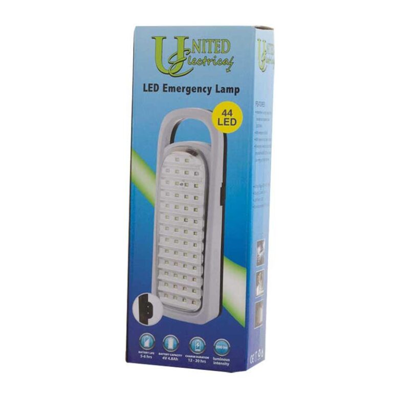 Led Emergency Lamp 44 LED - Premium Lighting from United Electrical - Just R 124.95! Shop now at Securadeal