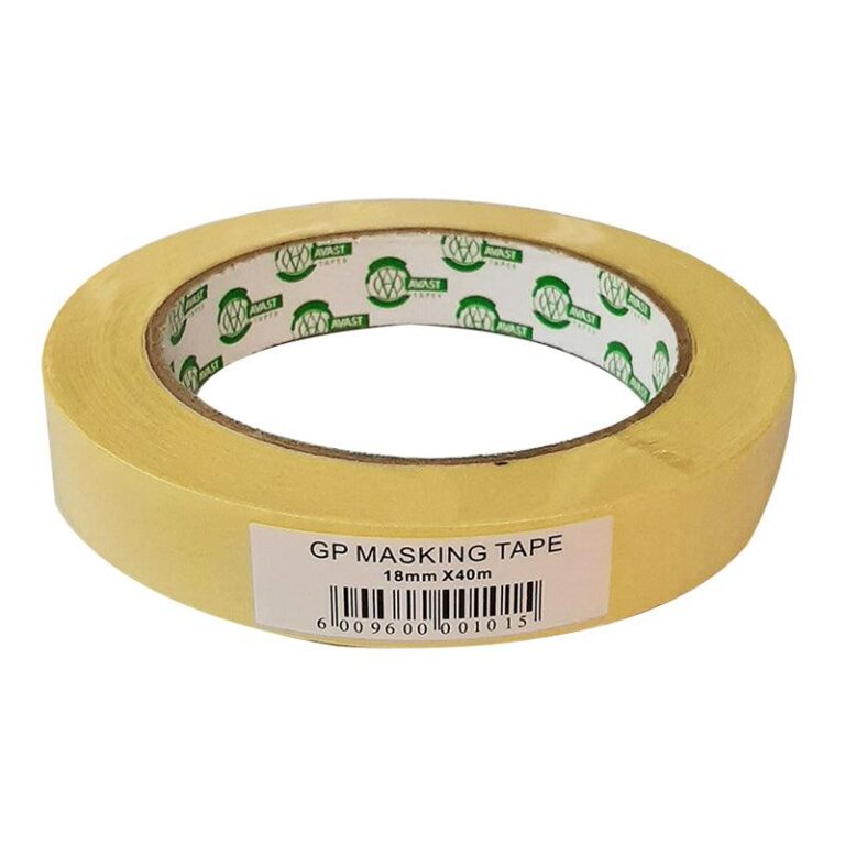 Masking Tape Avast General Purpose 18mmx40m - Premium Tape from Securadeal - Just R 12! Shop now at Securadeal