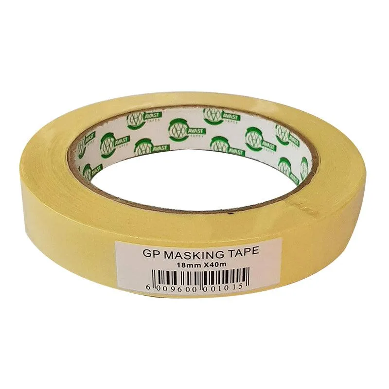 Masking Tape Avast General Purpose 18mmx40m   Premium Tape from Securadeal   Just R 12 Shop Now at Securadeal