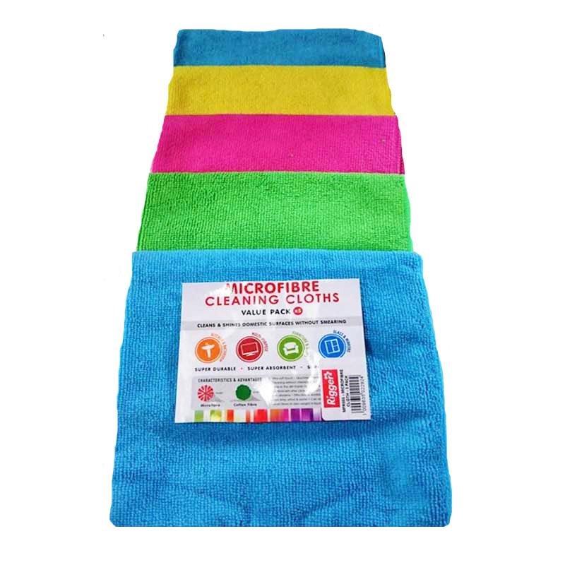 microfibre-cleaning-cloth-5-pack-securadeal - Securadeal Microfibre Cleaning Cloth ( 5 Pack ) - Premium Cleaning Products from Securadeal - Just R 72! Shop now at Securadeal