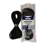 powr-lacing-cord-black-2mm-x-20-metres-securadeal | Securadeal Powr Lacing Cord Black 2mm X 20 Metres Premium Rope Twine from Powr