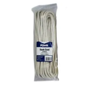 POWR Sash Cord Hanks 7mm x 10M - Premium Hardware from POWR - Just R 37! Shop now at Securadeal
