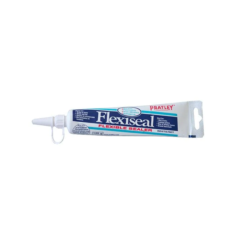 pratley-sealant-flexiseal-125gm-tube-carded-white-securadeal | Securadeal Pratley Sealant Flexiseal 125gm Tube Carded White Premium Adhesives Sealants Tapes from Prately
