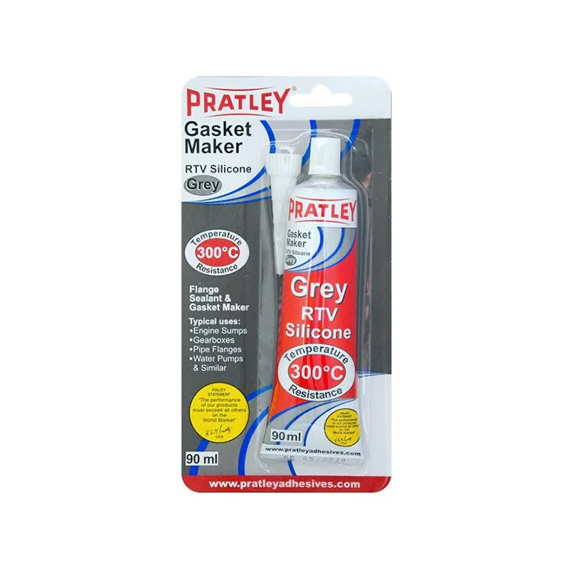Pratley Sealant Gasket Maker Rtv Silicone Grey 90ml   Premium Glue from Pratley   Just R 46 Shop Now at Securadeal