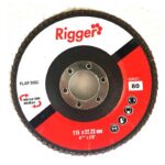 Rigger Abrasive Diy Flap Disc 115mm X 2223mm   80 Grit   Premium Hardware from Rigger   Just R 19 Shop Now at Securadeal