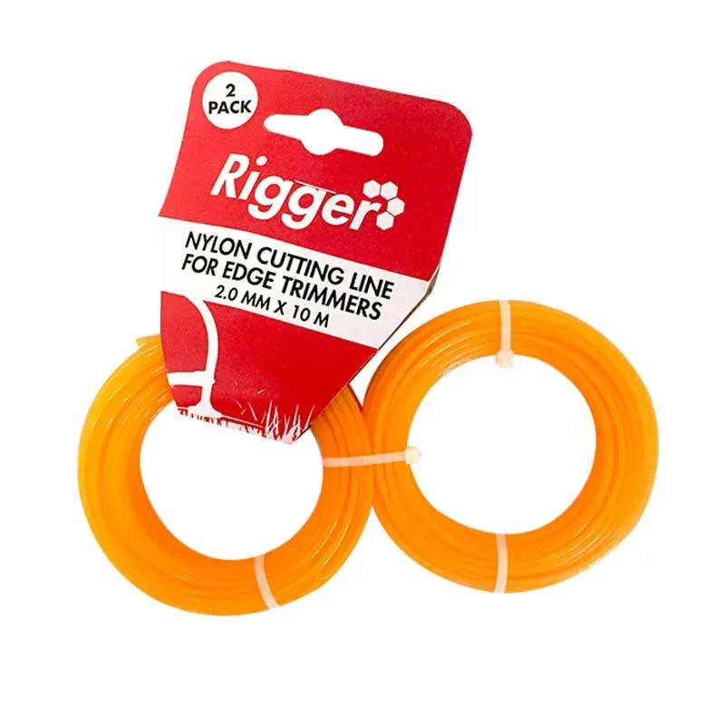Rigger Nylon Line Trimmer Line Twin Pack   2 X 2mm X 10m   Premium Hardware from Rigger   Just R 17 Shop Now at Securadeal