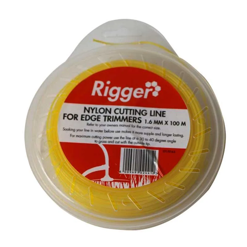 Rigger Nylon Trimmer Line 16mm X 100m Donut   Premium Hardware from Rigger   Just R 57 Shop Now at Securadeal