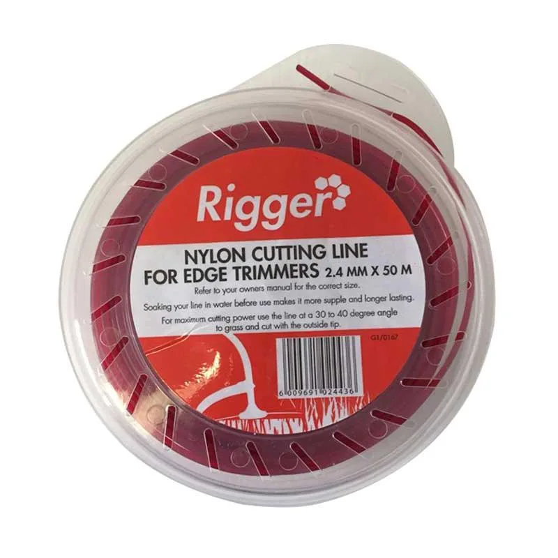 Rigger Nylon Trimmer Line 24mm X 50m Donut   Premium Hardware from Rigger   Just R 62 Shop Now at Securadeal