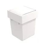 rondabin5 | Securadeal Roco Onda Door Mounted Bin White 5 Litre Premium Bins Buckets from Roco