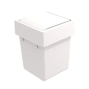 ROCO Onda Door Mounted Bin White 5 Litre - Premium Hardware from ROCO - Just R 469! Shop now at Securadeal