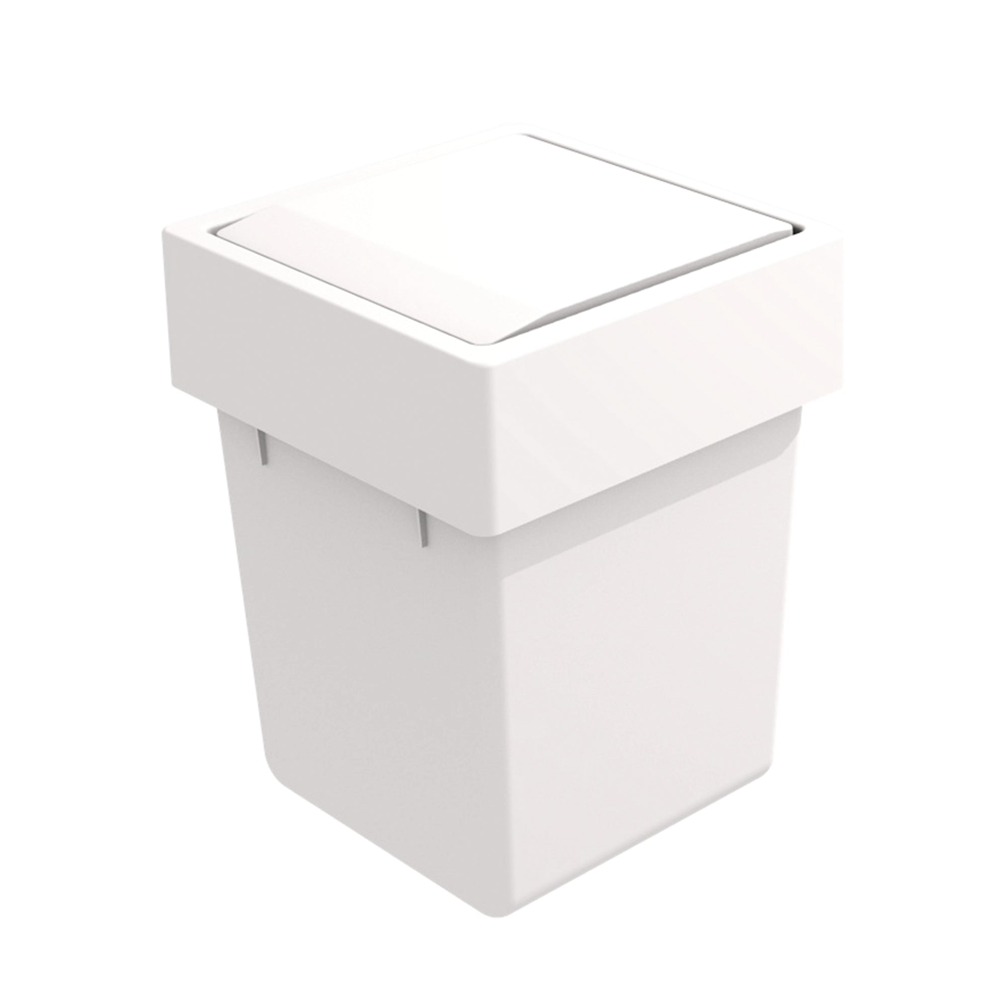 rondabin5 | Securadeal ROCO Onda Door Mounted Bin White 5 Litre - Premium Hardware from ROCO - Just R 469! Shop now at Securadeal