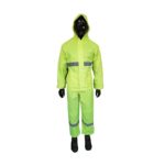 Rubberized High visual Reflective Tape Lime Rain Suit 2 Piece Medium   Premium Rain Coat from Pioneer Safety   Just R 174 Shop Now at Securadeal