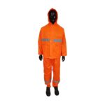 rubberized-high-visual-reflective-tape-orange-rain-suit-2-piece-small-securadeal | Securadeal Rubberized High visual Reflective Tape Orange Rain Suit 2 Piece Small Premium Rain Coat from Pioneer Safety Just R 174 Shop Now at Securadeal