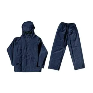 Rubberized Rain Suit Navy 2 Piece (Large) - Premium Rain Coat from Pioneer Safety - Just R 142! Shop now at Securadeal