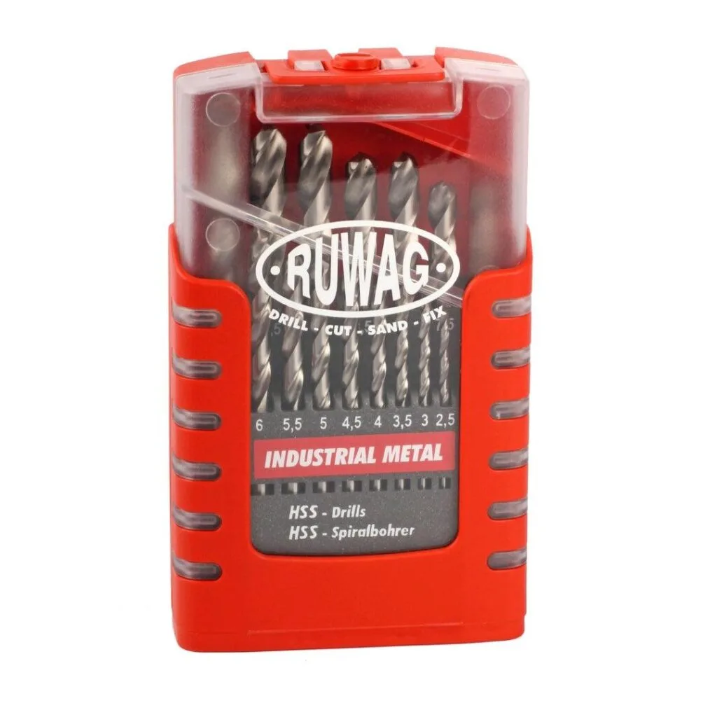 ruwag-19-piece-industrial-metal-drill-bit-set-1-10mm-securadeal-1 | Securadeal