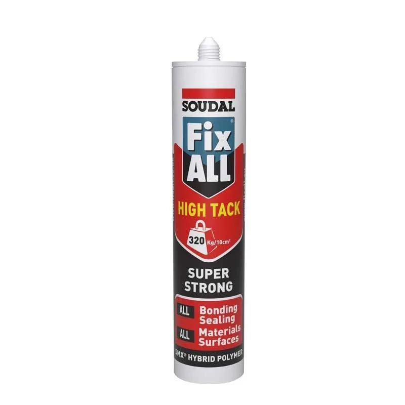 soudal-adhesive-fix-all-high-tack-super-strong-320kg-white-290ml-securadeal | Securadeal Soudal Fix All High Tack 290ml White Premium Adhesives Sealants Tapes from Soudal