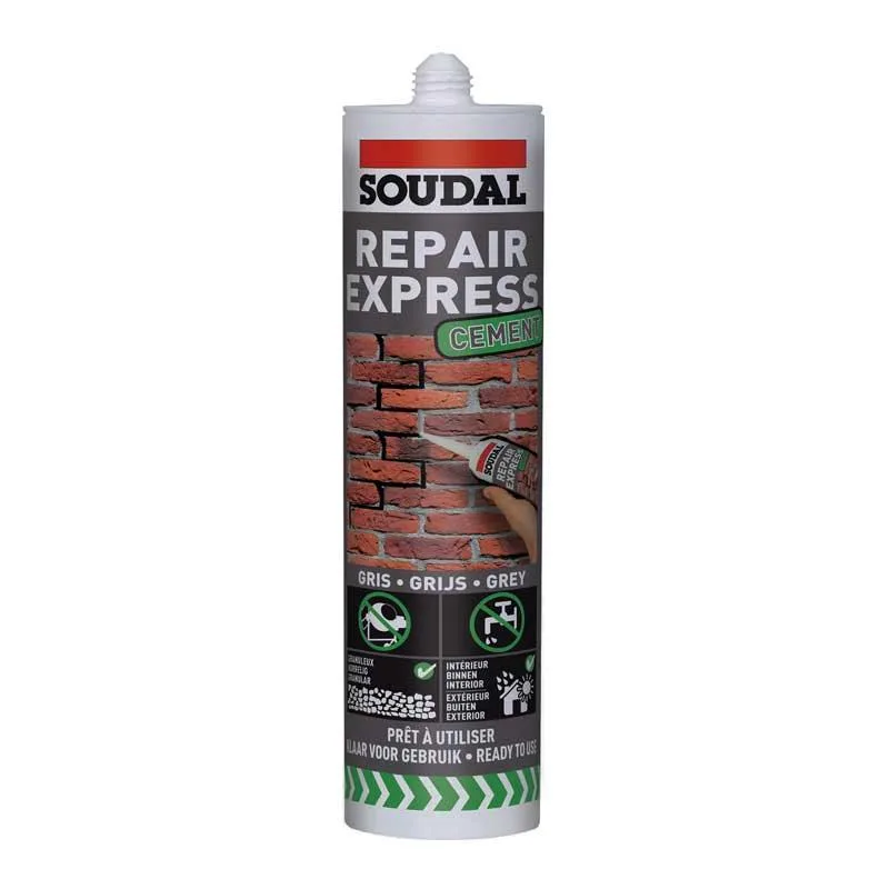 soudal-cement-repair-express-300ml-securadeal | Securadeal Soudal Cement Repair Express 300ml Premium Hardware from Soudal Just R 85 Shop Now at Securadeal