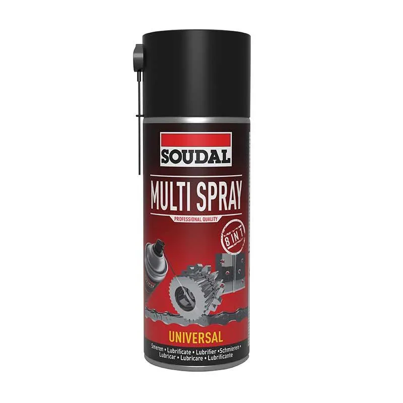 soudal-lubricant-multi-purpose-aerosol-spray-professional-quality-400ml-securadeal | Securadeal Soudal Lubricant Multi Purpose Aerosol Spray Professional Quality 400ml Premium Oils Lubricants from Soudal