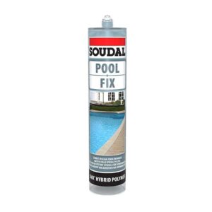 SOUDAL Pool Fix Transparent Blue Polymer Hybrid Sealant Adhesive 290ml - Premium Hardware from SOUDAL - Just R 168! Shop now at Securadeal
