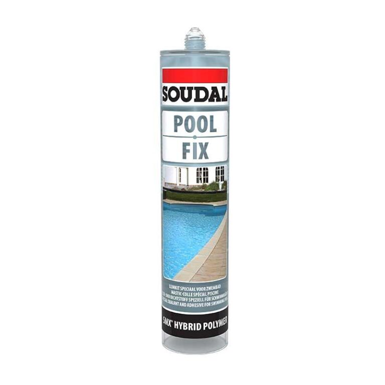 SOUDAL Pool Fix Transparent Blue Polymer Hybrid Sealant Adhesive 290ml - Premium Hardware from SOUDAL - Just R 168! Shop now at Securadeal