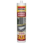 Soudal Silicone Clear 270ml   Premium Adhesives Sealants  Tapes from Soudal