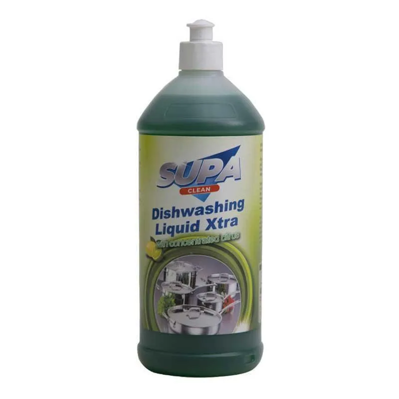 supa-clean-dishwashing-liquid-xtra-with-citrus-biodegradable-1-litre-securadeal | Securadeal Supa Clean Dishwashing Liquid Xtra with Citrus Biodegradable 1 Litre Premium Cleaning Household from Supa