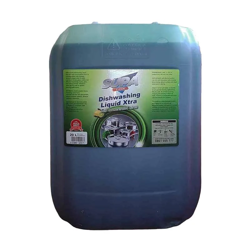 Supa Clean Dishwashing Liquid Xtra with Citrus Biodegradable 20 Litre   Premium Cleaning Products from Gravitate   Just R 536 Shop Now at Securadeal