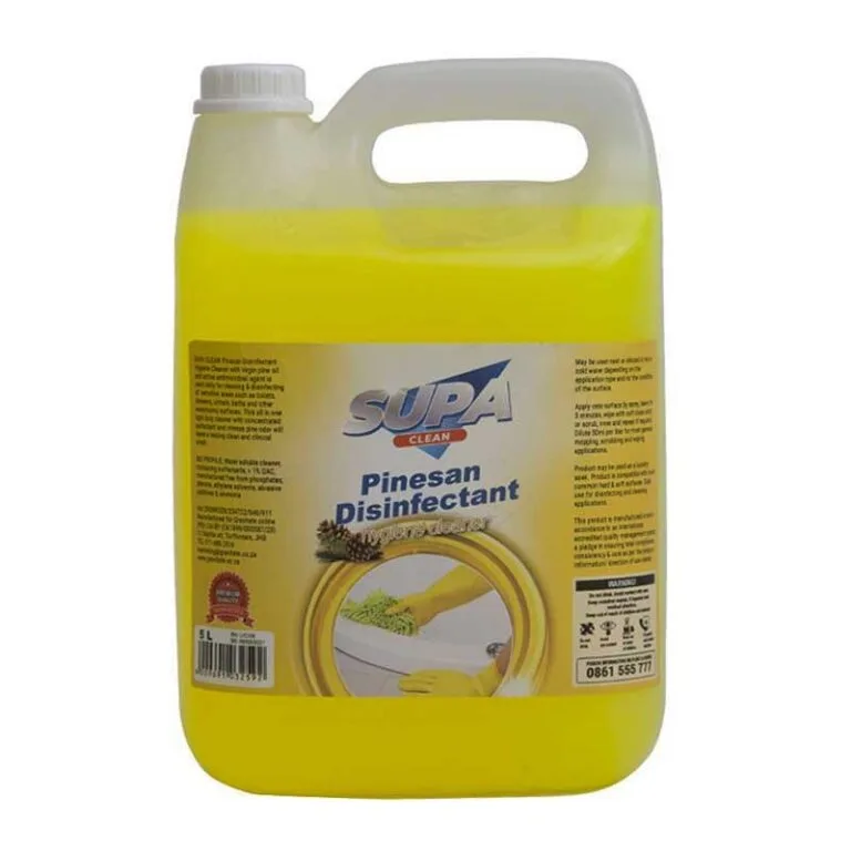SUPA CLEAN Pinesan Disinfectant 5 Litre - Premium Cleaning Products from Gravitate - Just R 134! Shop now at Securadeal