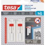 tesa-adhesive-nail-adjustable-2-x-1kg-sensitive-surface-wallpaper-and-plaster-securadeal-1 | Securadeal Tesa Adhesive Nail Adjustable 2 X 1kg Sensitive Surface Wallpaper and Plaster Premium Hardware from Tesa Just R 112 Shop Now at Securadeal