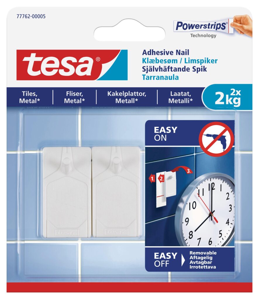 tesa-adhesive-nails-2x2kg-smooth-and-solid-surfaces-tilesmetalglass-securadeal-1-1 | Securadeal Tesa Adhesive Nails 2x2kg Smooth and Solid Surfaces Tilesmetalglass Premium Fasteners from Tesa