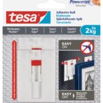 tesa-adhesive-nails-adjustable-2x2kg-sensitive-surfaces-wallpaper-and-plaster-securadeal-1 | Securadeal Tesa Adhesive Nails Adjustable 2x2kg Sensitive Surfaces Wallpaper and Plaster Premium Hardware from Tesa Just R 132 Shop Now at Securadeal