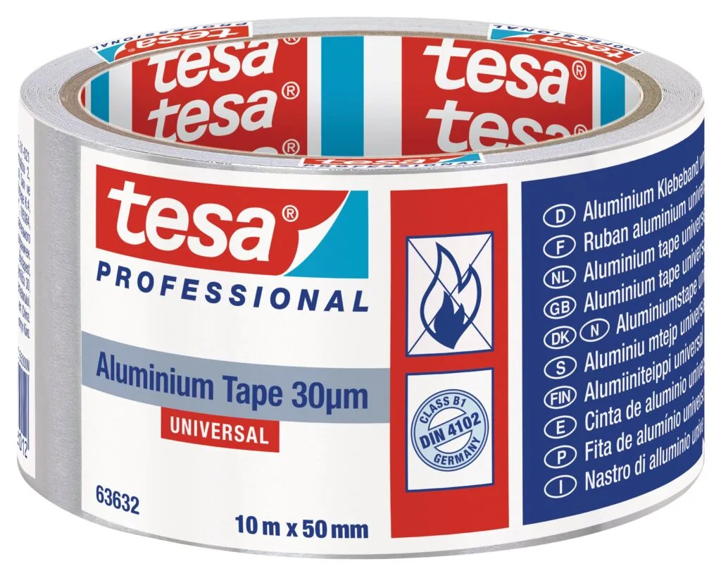 tesa-aluminum-tape-10m-x-50mm-silver-universal-securadeal-1 | Securadeal Tesa Aluminum Tape 10m X 50mm Silver Universal Premium Hardware from Tesa Just R 60 Shop Now at Securadeal