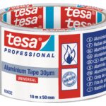 tesa-aluminum-tape-10m-x-50mm-silver-universal-securadeal-1 | Securadeal Tesa Aluminum Tape 10m X 50mm Silver Universal Premium Hardware from Tesa Just R 60 Shop Now at Securadeal