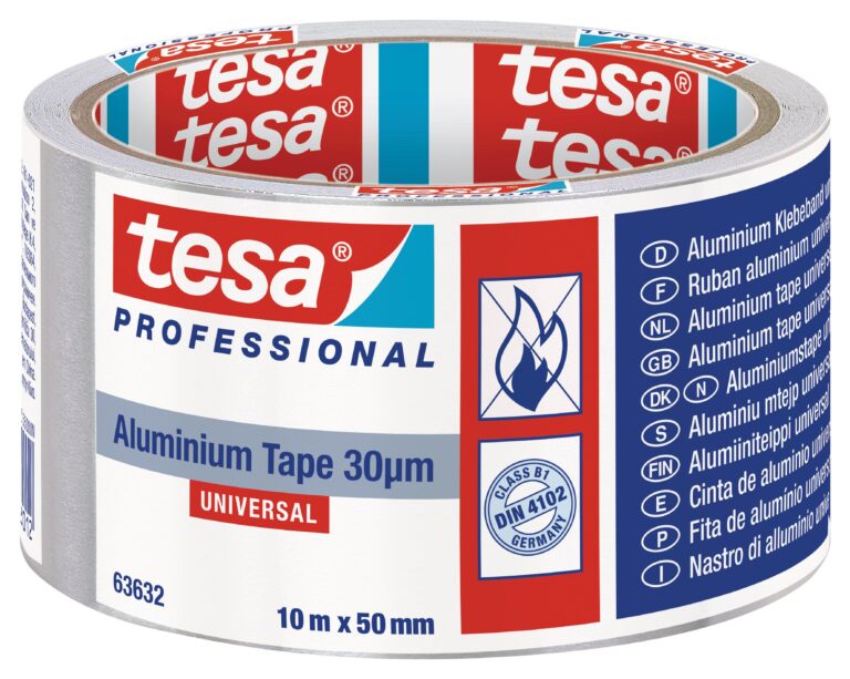 TESA Aluminum Tape 10m x 50mm Silver Universal - Premium Hardware from TESA - Just R 60! Shop now at Securadeal