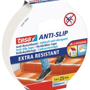 TESA Anti-Slip Tape Transparent 5m x 25mm - Extra Resistant - Premium Tape from TESA - Just R 182! Shop now at Securadeal