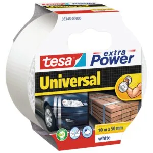 TESA Duct Tape Extra Power Universal 10m x 50mm White - Premium Hardware from TESA - Just R 94! Shop now at Securadeal