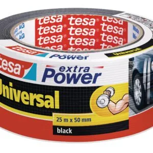 TESA Duct Tape Extra Power Universal 25m x 50mm Black - Premium Hardware from TESA - Just R 160! Shop now at Securadeal
