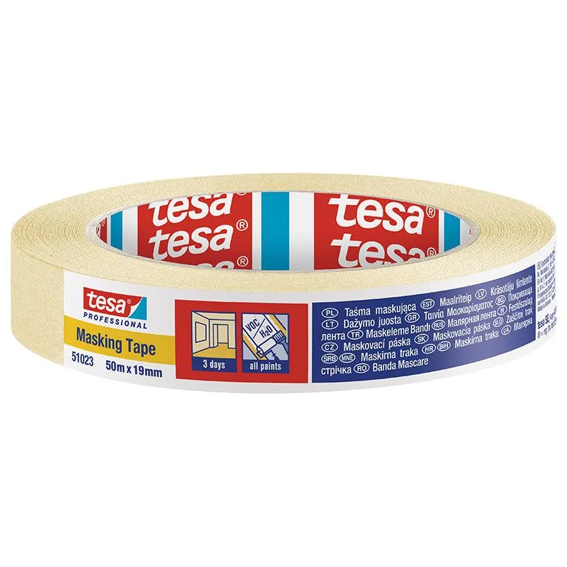 tesa-general-purpose-masking-tape-50m-x-19mm-securadeal | Securadeal Tesa General Purpose Masking Tape 50m X 19mm Premium Hardware from Tesa Just R 30 Shop Now at Securadeal