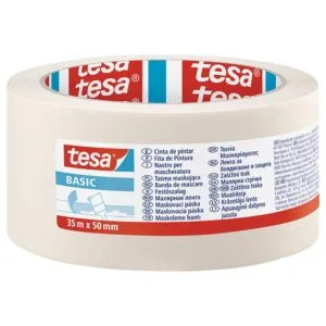 TESA Masking Tape Basic 35m x 50mm - Premium Hardware from TESA - Just R 48! Shop now at Securadeal