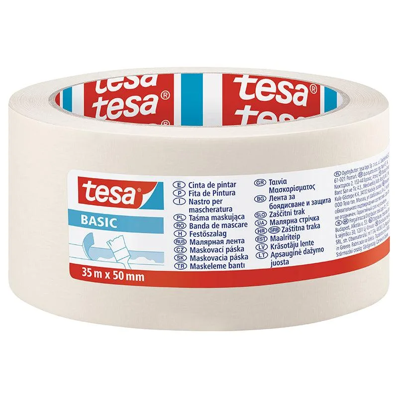 Tesa Masking Tape Basic 35m X 50mm   Premium Hardware from Tesa   Just R 48 Shop Now at Securadeal