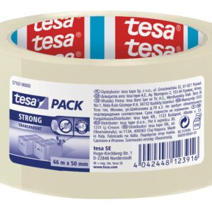 TESA Packaging Tape Strong PP 66m x 50mm Transparent - Premium Hardware from TESA - Just R 78! Shop now at Securadeal