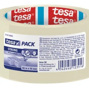 TESA Packaging Tape Strong PP 66m x 50mm Transparent - Premium Hardware from TESA - Just R 78! Shop now at Securadeal