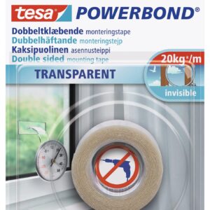 TESA Powerbond Mounting Tape Transparent 1.5m x 19mm - Premium Hardware from TESA - Just R 109! Shop now at Securadeal