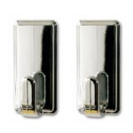Tesa Powerstrips Hooks Large Rectangular Classic 2 Hooks4 Strips Chrome   Premium Hardware from Tesa   Just R 122 Shop Now at Securadeal